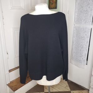 GUC Vince. Black cashmere sweater. Size XL